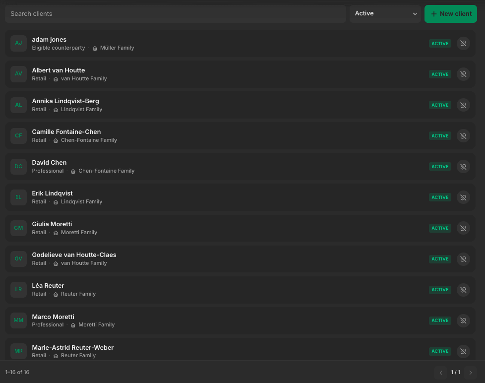 Client module — 1